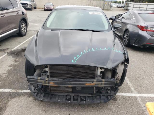 3FA6P0K98ER129425 - 2014 FORD FUSION TITANIUM GRAY photo 5