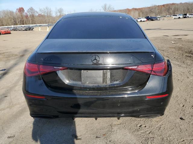 W1K6G7GBXMA034670 - 2021 MERCEDES-BENZ S 580 4MATIC BLACK photo 6