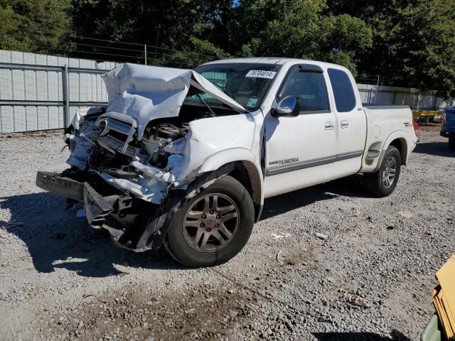 5TBRT34124S440512 - 2004 TOYOTA TUNDRA ACCESS CAB SR5 WHITE photo 1