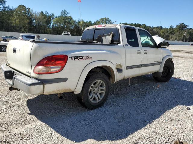 5TBRT34124S440512 - 2004 TOYOTA TUNDRA ACCESS CAB SR5 WHITE photo 3