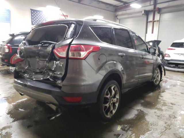 1FMCU0J95EUA27947 - 2014 FORD ESCAPE TITANIUM GRAY photo 3