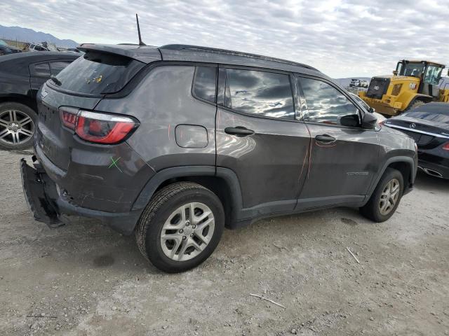 3C4NJCAB4JT339482 - 2018 JEEP COMPASS SPORT GRAY photo 3