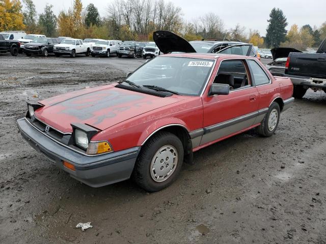 JHMAB5229EC038325 - 1984 HONDA PRELUDE 1800 RED photo 1