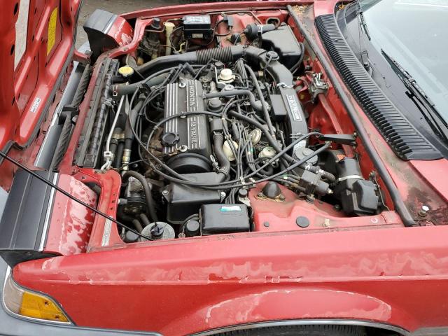 JHMAB5229EC038325 - 1984 HONDA PRELUDE 1800 RED photo 11