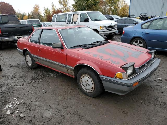 JHMAB5229EC038325 - 1984 HONDA PRELUDE 1800 RED photo 4