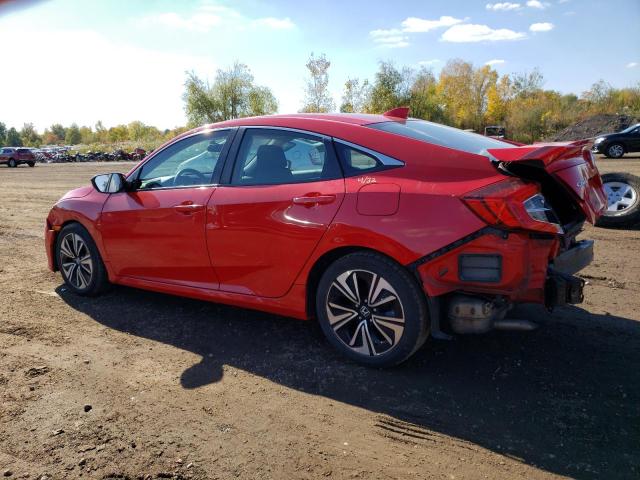 2HGFC1F33HH659336 - 2017 HONDA CIVIC EX RED photo 2