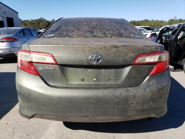 4T4BF1FK9CR214084 - 2012 TOYOTA CAMRY BASE GREEN photo 6