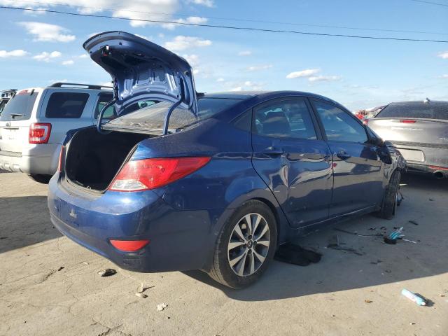 KMHCU4AE7GU093262 - 2016 HYUNDAI ACCENT SE BLUE photo 3