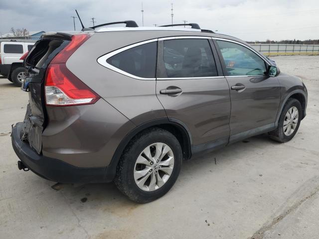 5J6RM3H78CL009184 - 2012 HONDA CR-V EXL GRAY photo 3