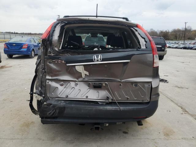 5J6RM3H78CL009184 - 2012 HONDA CR-V EXL GRAY photo 6