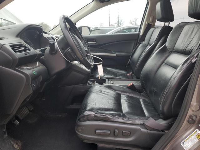 5J6RM3H78CL009184 - 2012 HONDA CR-V EXL GRAY photo 7