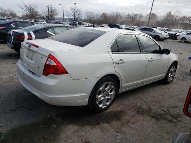 3FAHP0HA6BR241436 - 2011 FORD FUSION SE WHITE photo 3