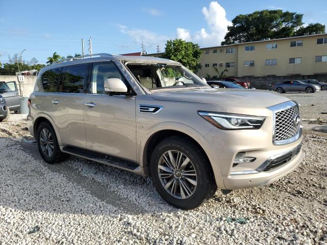 JN8AZ2ND7K9850485 - 2019 INFINITI QX80 LUXE GOLD photo 4