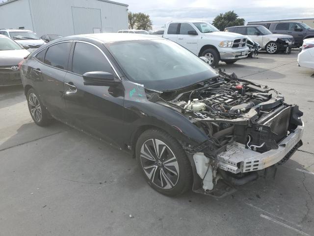 2HGFC1F76HH632859 - 2017 HONDA CIVIC EXL შავი ფოტო 4