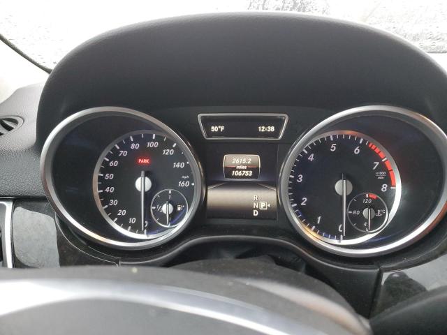 4JGDA5HB3FA592722 - 2015 MERCEDES-BENZ ML 350 4MATIC BLACK photo 9