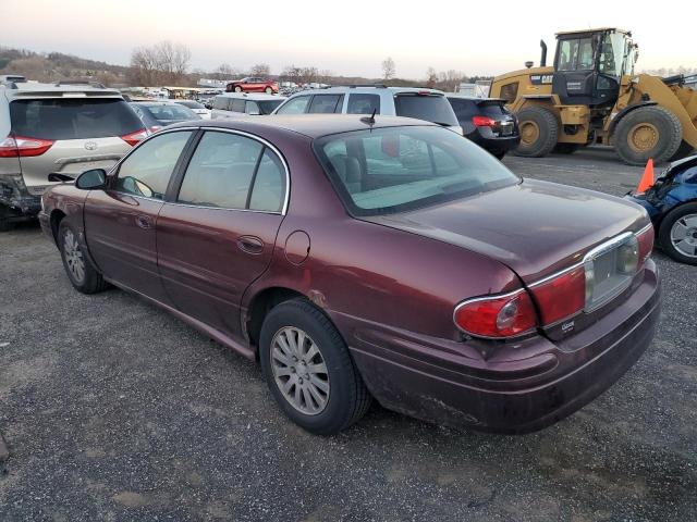 1G4HP52K15U195032 - 2005 BUICK LESABRE CUSTOM MAROON photo 2