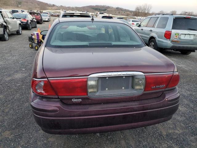 1G4HP52K15U195032 - 2005 BUICK LESABRE CUSTOM MAROON photo 6