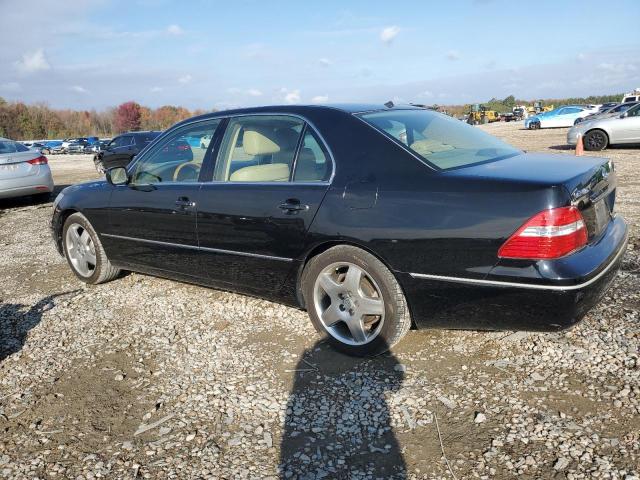 JTHBN36F555028215 - 2005 LEXUS LS 430 BLACK photo 2