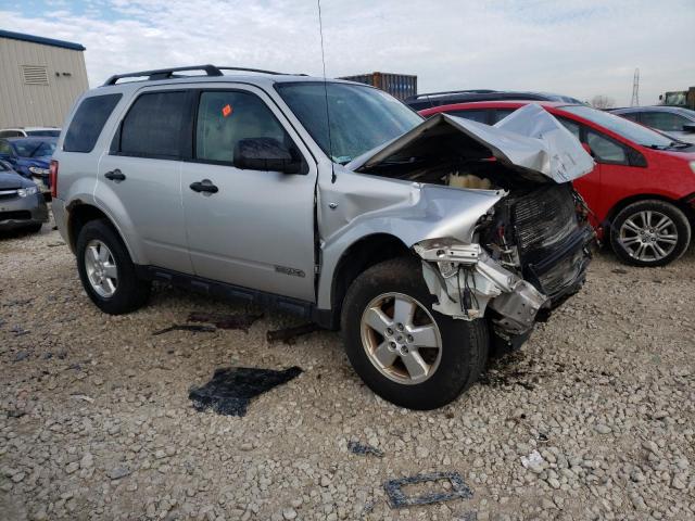 1FMCU03128KA75607 - 2008 FORD ESCAPE XLT SILVER photo 4