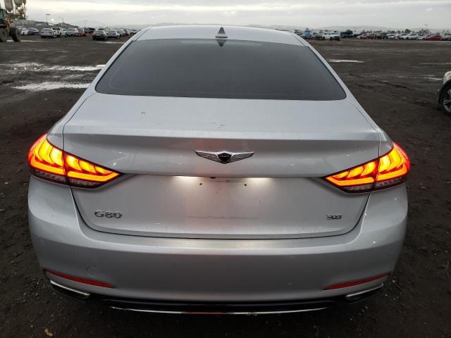 KMHGN4JE7JU231288 - 2018 GENESIS G80 BASE SILVER photo 6