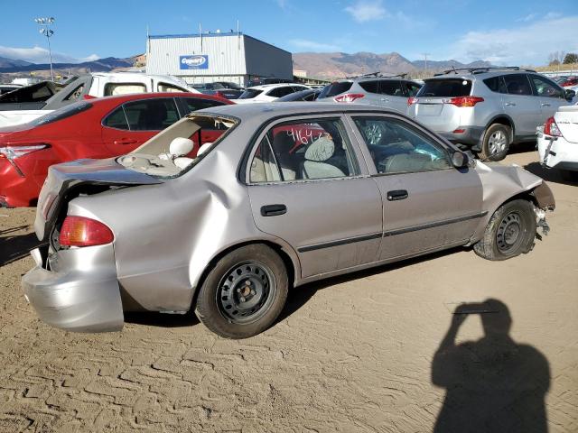 1NXBR12E9YZ415587 - 2000 TOYOTA COROLLA VE TAN photo 3