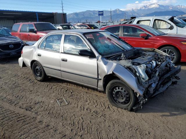 1NXBR12E9YZ415587 - 2000 TOYOTA COROLLA VE TAN photo 4