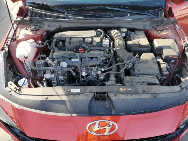 KMHLR4AF8NU239790 - 2022 HYUNDAI ELANTRA N LINE RED photo 11