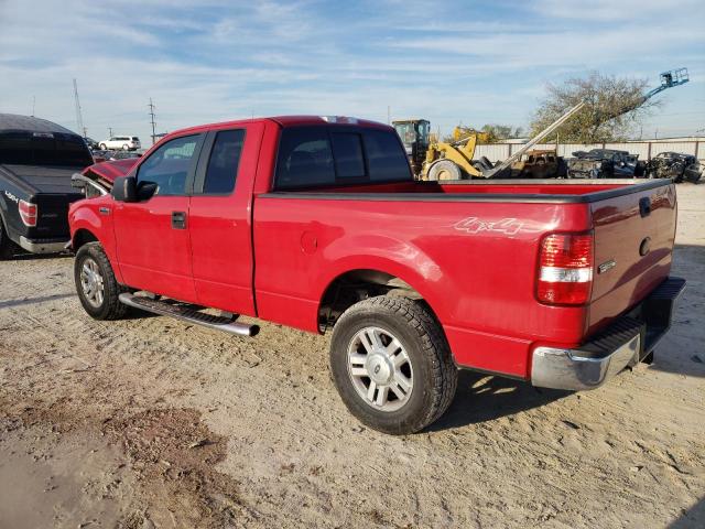 1FTPX14V67FB04067 - 2007 FORD F150 RED photo 2