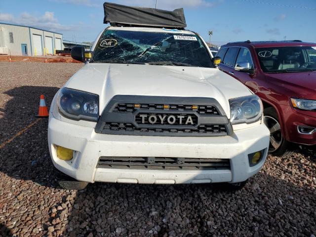 JTEBU14R360079325 - 2006 TOYOTA 4RUNNER SR5 WHITE photo 5