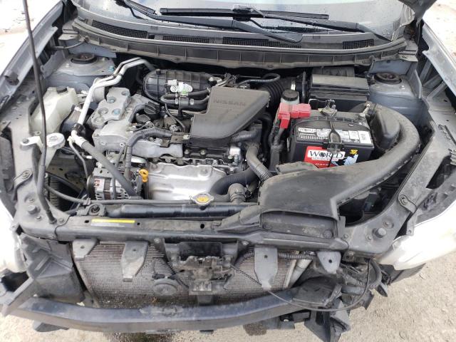 JN8AS5MT3AW020276 - 2010 NISSAN ROGUE S SILVER photo 11