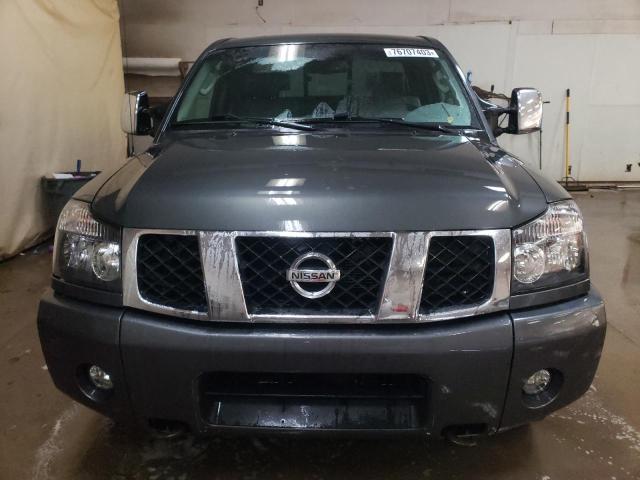 1N6AA06B96N545486 - 2006 NISSAN TITAN XE GRAY photo 5