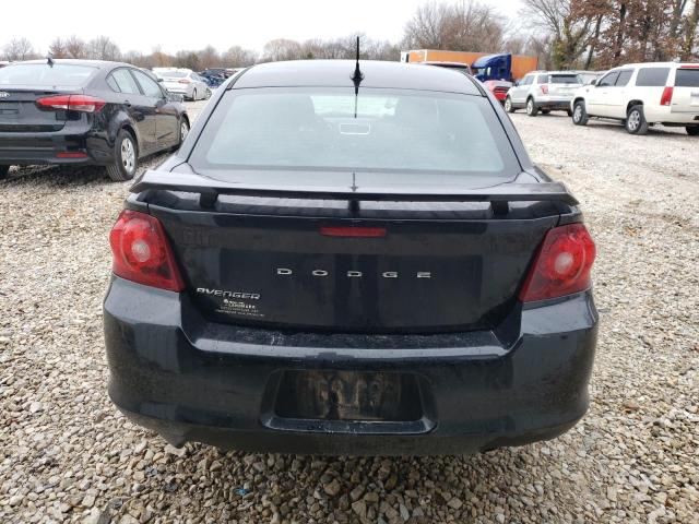 1C3CDZAGXDN506823 - 2013 DODGE AVENGER SE BLACK photo 6