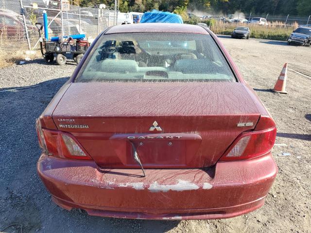 4A3AA46G52E104175 - 2002 MITSUBISHI GALANT ES RED photo 6