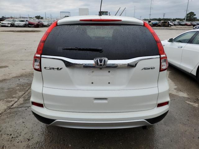 5J6RM4H58FL105891 - 2015 HONDA CR-V EX WHITE photo 6