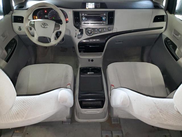 5TDKK3DC7CS201307 - 2012 TOYOTA SIENNA LE SILVER photo 8