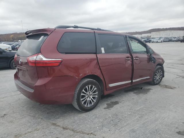 5TDYZ3DC5KS968352 - 2019 TOYOTA SIENNA XLE BURGUNDY photo 3