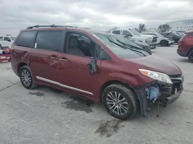 5TDYZ3DC5KS968352 - 2019 TOYOTA SIENNA XLE BURGUNDY photo 4