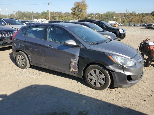 KMHCT5AE6EU159063 - 2014 HYUNDAI ACCENT GLS GRAY photo 4