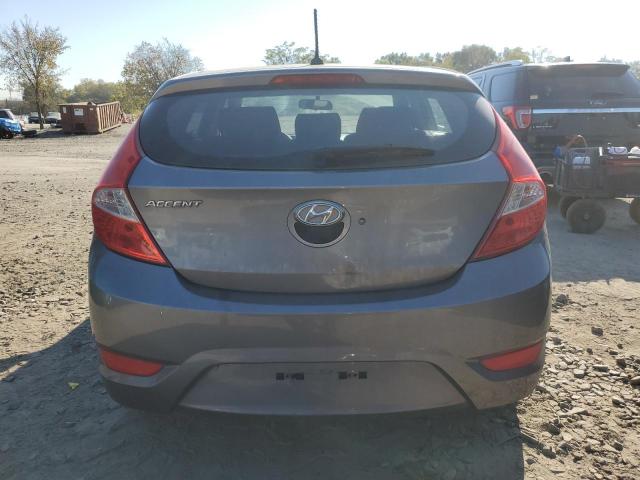 KMHCT5AE6EU159063 - 2014 HYUNDAI ACCENT GLS GRAY photo 6