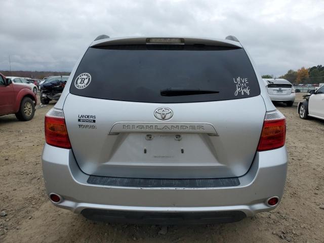 JTEDA41A292007414 - 2009 TOYOTA HIGHLANDER SILVER photo 6