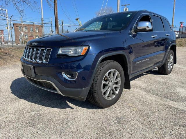 1C4RJFBM7EC384100 - 2014 JEEP GRAND CHER LIMITED BLUE photo 1