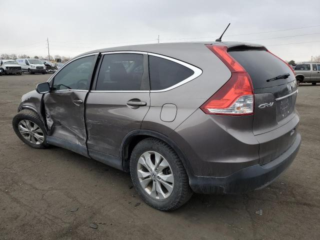 5J6RM4H5XCL013869 - 2012 HONDA CR-V EX GRAY photo 2