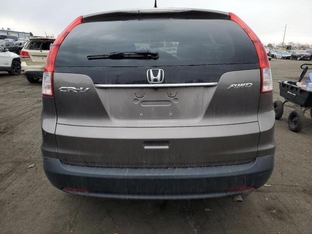 5J6RM4H5XCL013869 - 2012 HONDA CR-V EX GRAY photo 6