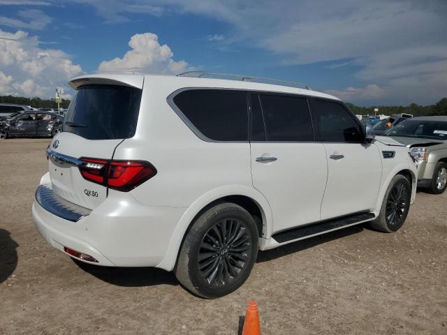 JN8AZ2BF0N9743420 - 2022 INFINITI QX80 SENSORY WHITE photo 3