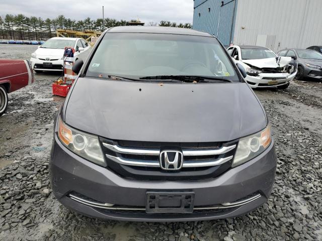 5FNRL5H21FB020866 - 2015 HONDA ODYSSEY LX SILVER photo 5