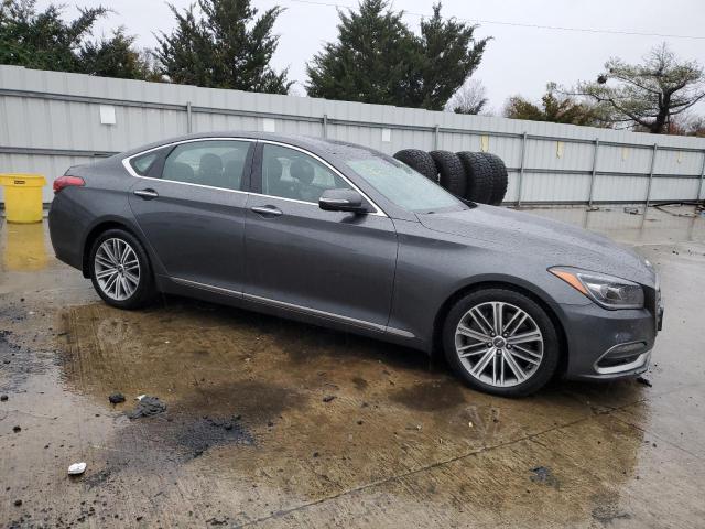 KMHGN4JE0JU250328 - 2018 GENESIS G80 BASE GRAY photo 4