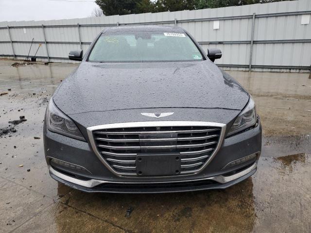 KMHGN4JE0JU250328 - 2018 GENESIS G80 BASE GRAY photo 5