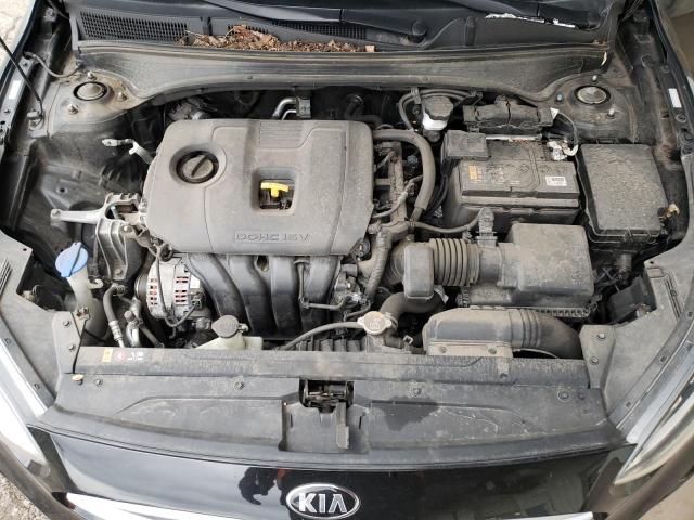 3KPF24AD0ME301121 - 2021 KIA FORTE FE BLACK photo 11