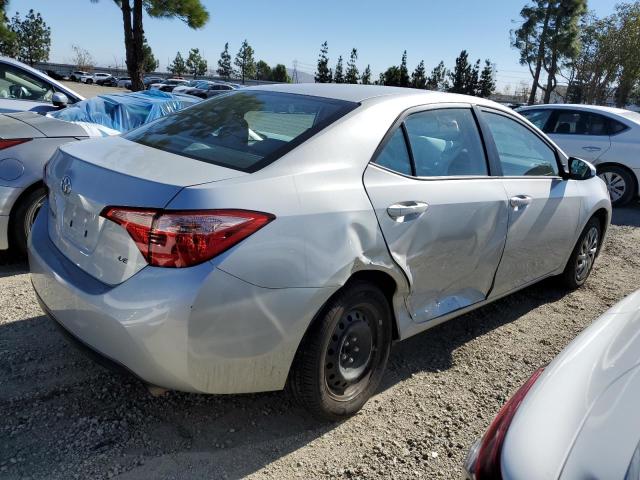 5YFBURHE9HP696909 - 2017 TOYOTA COROLLA L SILVER photo 3