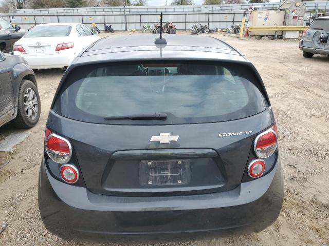 1G1JC6SH9G4139217 - 2016 CHEVROLET SONIC LT BLACK photo 6